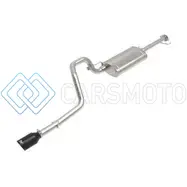 AFE 49-36048-B POWER VULCAN SERIES 2-1/2IN 304SS CAT-BACK EXHAUST 10-21 LEXUS GX460 V8-4.6L W/ BLACK TIP