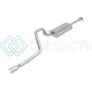 AFE 49-36048-P POWER VULCAN SERIES 2-1/2IN 304SS CAT-BACK EXHAUST 10-21 LEXUS GX460 V8-4.6L W/ POLISHED TIP