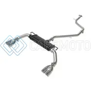 AFE 49-36054-P 19-21 LEXUS UX200 TAKEDA 2IN - 2.5IN. 304 SS CAT-BACK EXHAUST SYSTEM W/ POLISHED TIP