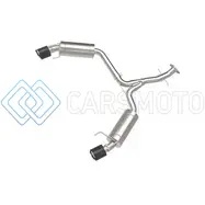 AFE 49-36055-C POWER TAKEDA 06-13 LEXUS IS250/IS350 SS AXLE-BACK EXHAUST W/ CARBON TIPS