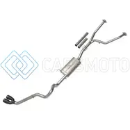 AFE 49-36061-B 2022 TOYOTA TUNDRA V6-3.5L (TT) VULCAN SERIES 2.5IN TO 3IN 304 SS CAT-BACK EXHAUST W/ BLACK TIP