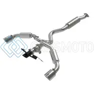 AFE 49-36067-P 23-24 TOYOTA GR COROLLA L3 1.6L (T) GEMINI XV 3IN TO 2-1/2IN CAT BACK EXHAUST W/ POLISHED TIPS