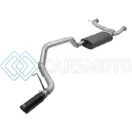 AFE 49-36114-B MACHFORCE XP 3IN 304 SS CAT-BACK EXHAUSTS W/ BLACK TIPS 10-17 NISSAN PATROL (Y62) V8-5.6L