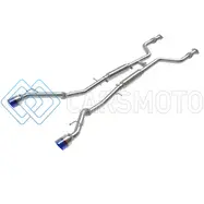 AFE 49-36138-L POWER TAKEDA 2023 NISSAN Z 2 1/2IN 304 SS CAT-BACK EXHAUST SYSTEM W/ BLUE FLAME TIPS