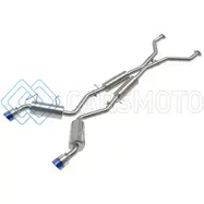 AFE 49-36139-L TAKEDA 09-20 NISSAN 370Z 2-1/2 IN 304 STAINLESS STEEL CAT-BACK EXHAUST SYSTEM W/ BLUE FLAME TIP
