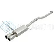 AFE 49-36331-P MACHFORCE XP EXHAUSTS CAT-BACK SS-304 14-17 MINI COOPER S HARDTOP 2-DOOR W/ POLISHED TIPS