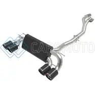 AFE 49-36350-C MACHFORCE XP EXHAUSTS CAT-BACK SS 19-21 BMW M2 COMPETITION L6-3.0L W/CARBON FIBER TIPS