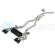 AFE 49-36351-B MACHFORCE XP EXHAUSTS CAT-BACK SS 21 BMW M2 COMPETITION L6-3.0L W/BLACK TIPS