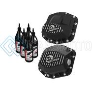 AFE 46-7100AB PRO SERIES FRONT AND REAR DIFF COVER KIT W/ OIL 2018+ JEEP WRANGLER (JL) V6 3.6L (DANA M220)