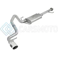 AFE 49-06039-P SCORPION 2-1/2IN ALUM STEEL CAT-BACK EXHAUST W/ POLISHED TIPS 07-17 TOYOTA FJ CRUISER V6 4.0L