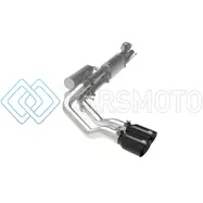 AFE 49-43117-B REBEL SERIES 3IN 409 SS CAT-BACK EXHAUST W/ BLACK TIPS 17-20 FORD F-250/F350 V8 6.2L/7.3L