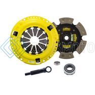 ACT HW4-XXG6 1990 HONDA CIVIC MAXX/RACE SPRUNG 6 PAD CLUTCH KIT