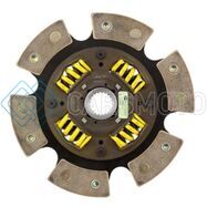 ACT 6280306 6 PAD SPRUNG RACE DISC FOR LS ENGINE/FLYWHEEL W/NISSAN 350Z TRANS/INPUT SHAFT (S/O NO CANCEL)