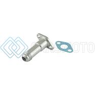 TURBOSMART TS-199-3007 38.1MM 10AN 75MM EXTENDED OIL DRAIN - SILVER