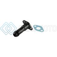 TURBOSMART TS-199-3008 38.1MM 10AN 75MM EXTENDED OIL DRAIN - BLACK
