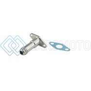 TURBOSMART TS-199-3011 50.8MM 10AN 75MM EXTENDED OIL DRAIN - SILVER