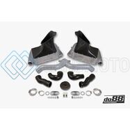 DO88 BIG-130SI 10-12 PORSCHE 911 TURBO/TURBO S (997.2) BIGPACK INTERCOOLER KIT W/SILVER PIPE
