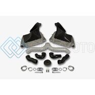 DO88 BIG-140SI 07-09 PORSCHE 911 TURBO/GT2 (997.1) BIGPACK INTERCOOLER KIT W/SILVER PIPE