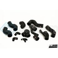 DO88 DO88-KIT109S 99-02 AUDI S4/A6 2.7L BITURBO (AGB/AJK/AZA) PRESSURE HOSES - BLACK