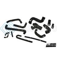 DO88 DO88-KIT130S 86-92 BMW M3 S14B23/S14B23 EVO II/S14B23 EVO III (E30) COOLANT HOSES - BLACK