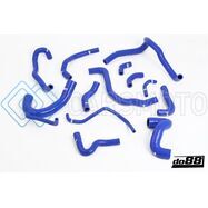 DO88 DO88-KIT133B 98-02 AUDI S4/RS4 2.7L BITURBO (B5) RADIATOR HOSES - BLUE