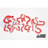DO88 DO88-KIT187R AUDI/SEAT/SKODA/VOLKSWAGEN 1.8T/2.0T (MQB) COOLANT HOSES (24 PCS) - RED