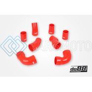 DO88 DO88-KIT190R 02-04 AUDI RS6 4.2L BITURBO (C5) PRESSURE HOSES - RED