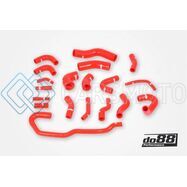 DO88 DO88-KIT191R 02-04 AUDI RS6 4.2L BITURBO (C5) COOLANT HOSES - RED