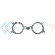 TURBO XS GIM-U-EJ2025 04-21 SUBARU STI (EJ20/EJ25) UPPER INTAKE MANIFOLD RUBBER COATED SS GASKET (PAIR)