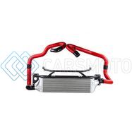 TURBO XS STI15-FMIC-RED FMIC 2015-2017 SUBARU STI - WRINKLE RED PIPES