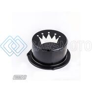 TURBO XS W15-VPC-BLK 15-16 SUBARU WRX BILLET ALUMINUM VACUUM PUMP COVER - BLACK