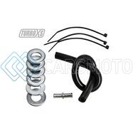 TURBO XS W15-XS-RBV-RS 15-21 SUBARU WRX RECIRCULATING BYPASS VALVE TYPE XS - RED/SILVER