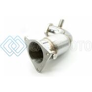 TURBO XS W22-FP-1C 22-24 SUBARU WRX 304SS FRONT PIPE W/HIGH FLOW CATALYTIC CONVERTER (FRONT SECTION)