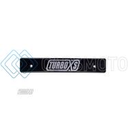 TURBO XS WS15-LPD-BLK-TXS 15-17 SUBARU WRX/STI BILLET ALUMINUM LICENSE PLATE DELETE BLACK MACHINED TURBOXS LOGO
