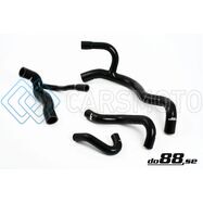DO88 DO88-KIT54-ABY-S 92-96 AUDI S2/RS2 2.2T (ABY/ADU) RADIATOR HOSES - BLACK