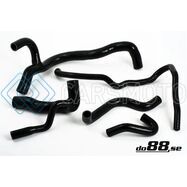 DO88 DO88-KIT67S 89-92 AUDI UR-QUATTRO 2.2T 20V RADIATOR HOSES - BLACK