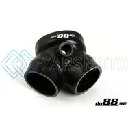 DO88 DO88-KIT89S 99-02 AUDI S4/A6 2.7L BITURBO (AGB/AJK/AZA) THROTTLE BODY HOSE - BLACK