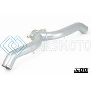DO88 TR-130SI-OEM PORSCHE 997.2 TURBO 2010- Y-PIPE SILVER FOR OEM INTERCOOLER