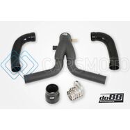 DO88 TR-200SV-DO88-1 13-15 PORSCHE 911 TURBO/TURBO S (991.1) Y-PIPE FOR INTERCOOLER - BLACK