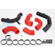 DO88 TR-340-DO88-2-R VAG 2.0 TSI EA888 GEN4 (245HP) INTERCOOLER PRESSURE PIPES RED HOSES