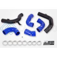 DO88 TR-340-DO88-3-B AUDI/SEAT/SKODA/VOLKSWAGEN 1.8T/2.0T (MQB) INTERCOOLER PRESSURE PIPES W/BLUE HOSES