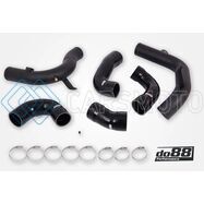 DO88 TR-340-DO88-3-S AUDI/SEAT/SKODA/VOLKSWAGEN 1.8T/2.0T (MQB) INTERCOOLER PRESSURE PIPES W/BLACK HOSES
