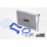 DO88 WC-310-B 00-06 BMW M3 (E46) ALUMINUM RADIATOR W/BLUE HOSES
