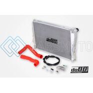 DO88 WC-310-R 00-06 BMW M3 (E46) ALUMINUM RADIATOR W/RED HOSES