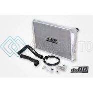 DO88 WC-310-S 00-06 BMW M3 (E46) ALUMINUM RADIATOR W/BLACK HOSES
