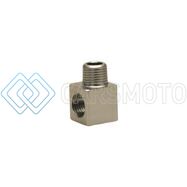 TURBOSMART TS-0402-1123 1/8IN NPT MALE - 1/8IN NPT FEMALE 90 DEGREE FITTING