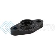 TURBOSMART TS-0804-1011 BILLET TURBO DRAIN ADAPTER W/ SILICON O-RING 52MM MOUNTING HOLES - T3/T4 STYLE FIT