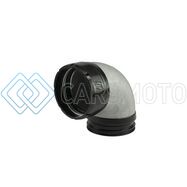 TURBOSMART TS-199-3020 TURBO ADAPTER COMPRESSOR OUTLET 2.50IN TO 90 ELBOW PLAZMACLAMP 2.50IN