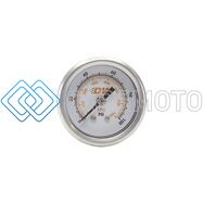 DEATSCHWERKS 6-01-G FUEL PRESSURE GAUGE - WHITE FACE WITH DW LOGO