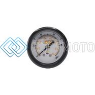 DEATSCHWERKS 6-01-GL FUEL PRESSURE GAUGE - LIQUID FILLED WHITE FACE WITH DW LOGO